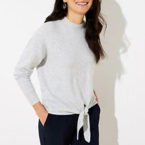 LOFT Ann Taylor | Tie Hem Sweater